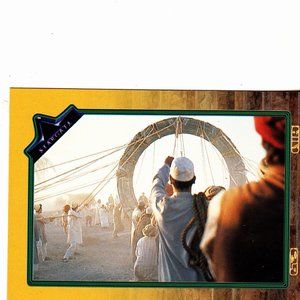Large Metallic Ring #3 - Stargate 1994 Trading Card